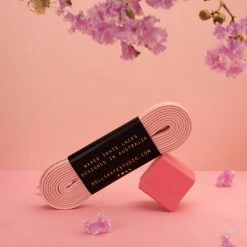 Roll Skate Studio Roll Waxed Skate Laces / Pastel Pink Parts