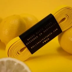 Roll Skate Studio Roll Waxed Skate Laces / Yellow
