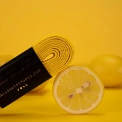 Roll Skate Studio Roll Waxed Skate Laces / Yellow