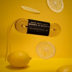 Roll Skate Studio Roll Waxed Skate Laces / Yellow