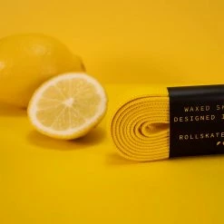 Roll Skate Studio Roll Waxed Skate Laces / Yellow