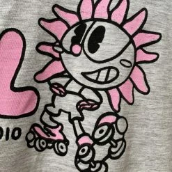 Roll Skate Studio Roll Upcycled / Sunflower Tee / Grey / XS Apparel