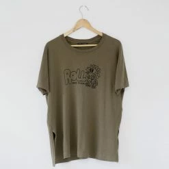 Roll Skate Studio Roll Upcycled / Sunflower Tee / Olive / S Apparel