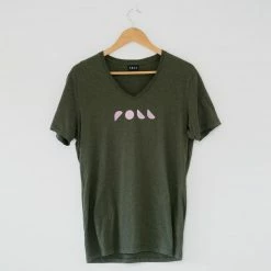 Roll Skate Studio Roll Upcycled / Logo Tee / Olive / M