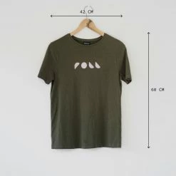 Roll Skate Studio Apparel Roll Upcycled / Logo Tee / Olive / XS