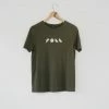 Roll Skate Studio Apparel Roll Upcycled / Logo Tee / Olive / XS