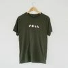 Roll Skate Studio Roll Upcycled / Logo Tee / Olive / M