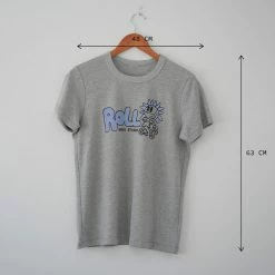 Roll Skate Studio Roll Upcycled / Sunflower Tee / Grey / M