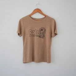 Roll Skate Studio Apparel Roll Upcycled / Sunflower Tee / Beige / XXS