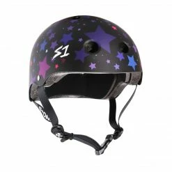 S-One Protective S1 Lifer Helmet (Certified) / Black Matte Star