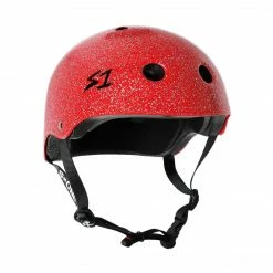 S-One S1 Lifer Helmet (Certified) / Red Gloss Glitter