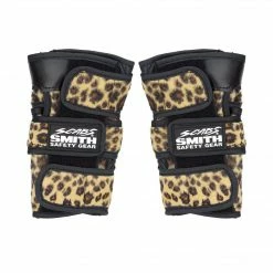 Smith Scabs Safety Gear Protective Smith Scabs Wrist Guards / Leopard Brown