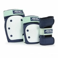 REKD Protection REKD Heavy Duty Triple Pad Set / Adult / Blue Mint