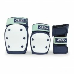 REKD Protection REKD Heavy Duty Triple Pad Set / Adult / Blue Mint