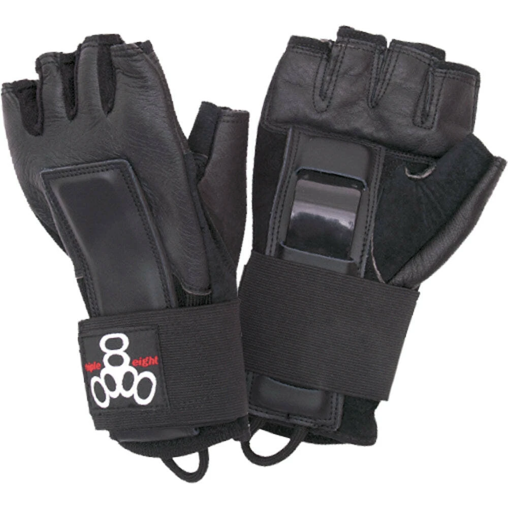 Triple Eight Triple 8 Hired Hands Gloves / Black